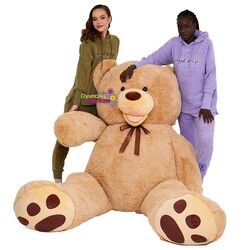 Oyuncak Kocaman Büyük Boy Dev Cüsseli Peluş Ayı 2.5 Metre (250 Cm) Kahve Renk - 7