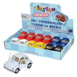 Oyuncak Metal Çekbırak 1967 Volkswagen Classical Beetle - 1