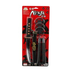 Oyuncak Ninja Savaşçı Seti 6 Parça - ZEON