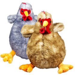 Oyuncak Oturan Peluş Tavuk 23 Cm - Vardem Oyuncak