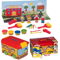 Oyuncak Play Doh New Okul otobüsü Oyun Hamuru Seti - Play-Doh