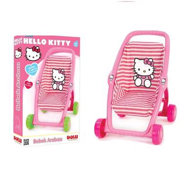 Oyuncak Pusetli Bebek Arabası Hello Kitty - 5