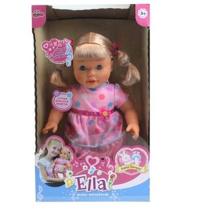 Oyuncak Şarkı Söyleyen Ella Bebek 38 Cm - 3