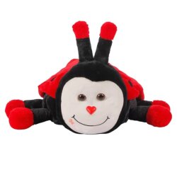 Oyuncak Yatan Büyük Peluş Uğur Böceği 40 Cm - Selay