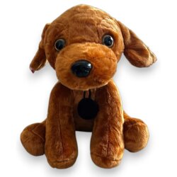 Peluş Oyuncak Köpek Badem 30 Cm - Selay