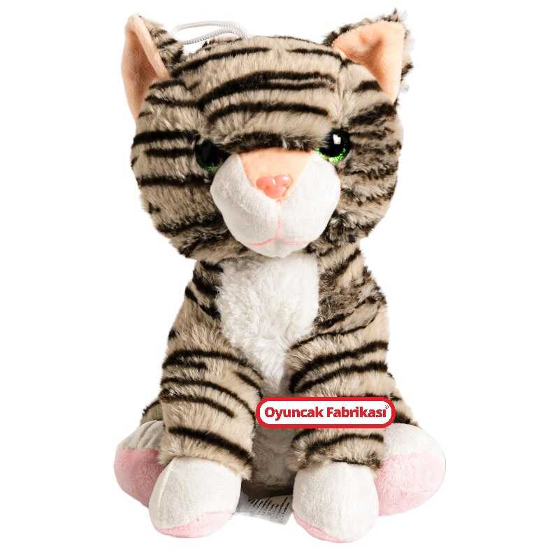 Peluş Oyuncak Tekir Kedi 25 Cm
