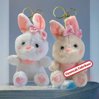 Peluş Tavşan Anahtarlık 12 Cm ithal - 1
