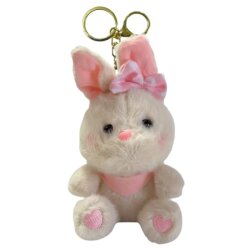 Peluş Tavşan Anahtarlık 12 Cm ithal - 3