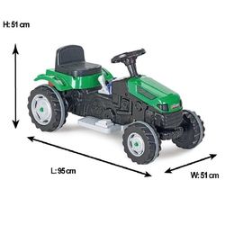 Pilsan Active Akülü Traktör 6 Volt - Pilsan