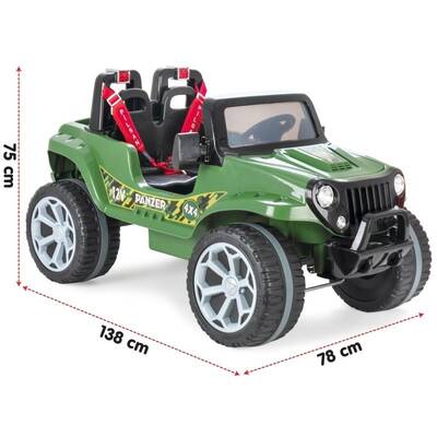 Pilsan Akülü Araba Panzer 4x4 Çift Kişilik - 3