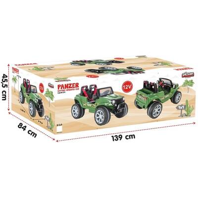 Pilsan Akülü Araba Panzer 4x4 Çift Kişilik - 4