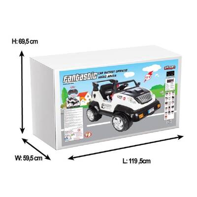 Pilsan Fantastic 12V Uzaktan Kumandalı Akülü Araba - 3