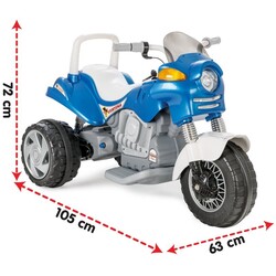 Chopper Akülü Motorsiklet 12 Volt - 1