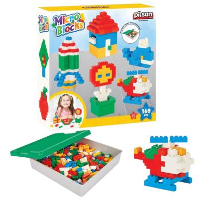 Pilsan Klasik Micro Bloklar Serisi 420 Parça - 1