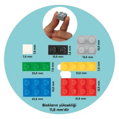 Pilsan Mikro Bloklar 588 Parça Kutulu - 2