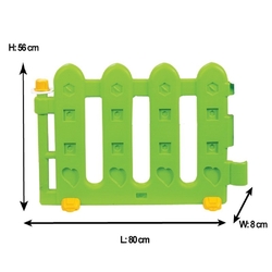 Pilsan Plastik Oyun Alanı Çiti 155x147x56 Cm - 4