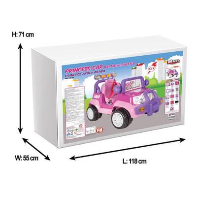 Pilsan Queen 12V Uzaktan Kumandalı Akülü Araba - 4