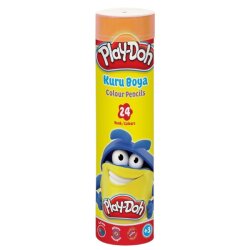 Play-Doh Kuru Boya 24 Renk Tüp Kutu - Play-Doh