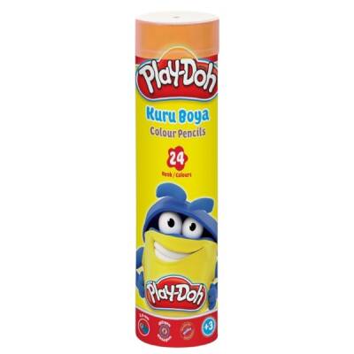 Play-Doh Kuru Boya 24 Renk Tüp Kutu - 1