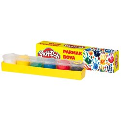 Play-Doh Parmak Boyası 6 Renk Birleşik 25 ML - Play-Doh