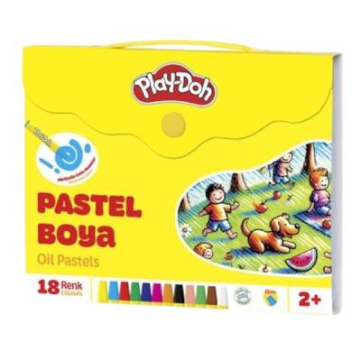Play-Doh Pastel Boya Çantali 18 Renk - 1