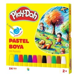 Play-Doh Renk Pastel Boya 24'lü - Play-Doh