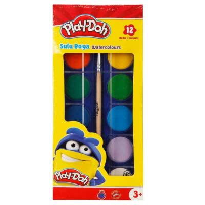 Play Doh Sulu Boya Büyük 12 Renk - 1
