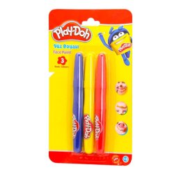 Play-Doh Yüz Boyası 3 Renk 3x 125 mm. - Play-Doh
