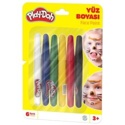 Play Doh Yüz Boyası 6 Renk - Play-Doh