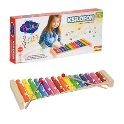 Play Wood Ahşap Metal 15 Notalı Klisofon - PlayWood-Onyıl