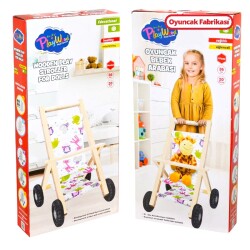 Play Wood Ahşap Oyuncak Bebek Arabası - PlayWood-Onyıl