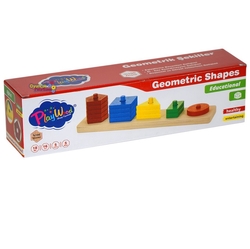 Play Wood Eğitici Ahşap Oyuncak Geometrik Şekiller - PlayWood-Onyıl