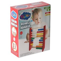 Play Wood Eğitici Ahşap Renkli Abaküs - 2