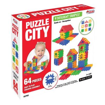 Puzzle City 64 Parça - 2