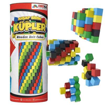 Redka Ahşap Birim Küpler - 1