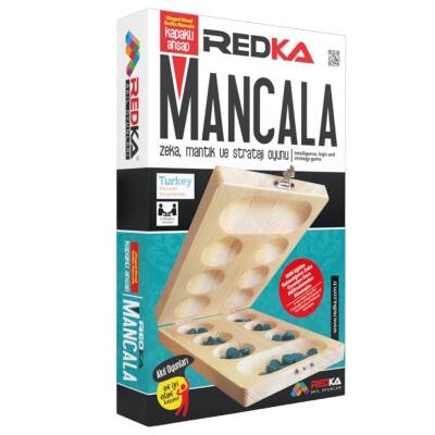 Redka Ahşap Kapaklı Mangala Oyunu - 1