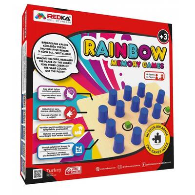 Redka Akıl Oyunları Rainbow Zeka ve Strateji Oyunu - 1
