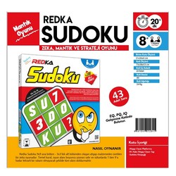 Redka Akıl Sudoku Oyunu Zeka Mantık ve Strateji Oyunu - Redka