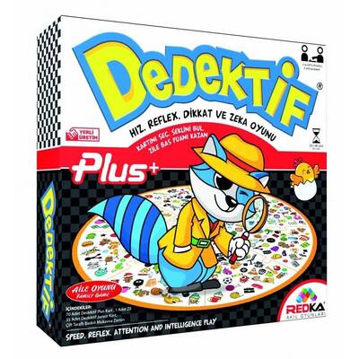 Redka Dedektif Oyunu Dikkat ve Zeka Mantık Reflex Dikkat Oyunu - 1