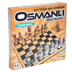 Redka Osmanlı Fiğürlü Satranç Takımı Seti - Redka