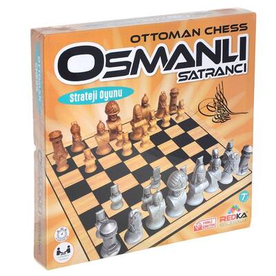 Redka Osmanlı Fiğürlü Satranç Takımı Seti - 1