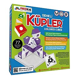 Redka Renkli Küpler Görsel Algı Geliştirme Oyunu - Redka