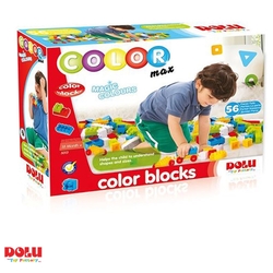 Renkli Eğitici Bloklar 56 Parça - Dolu