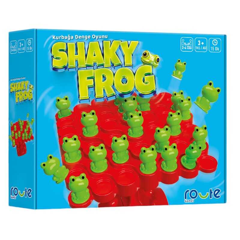 Route Kurbağa Denge Oyunu Shaky Frog