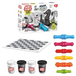 Satranç Oyun Hamur Seti 400 Gr - Art Craft
