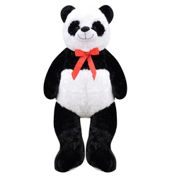 Selay Oyuncak Büyük Boy Sarılmalık Pufidik Salaş Peluş Panda 1 Metre - Selay