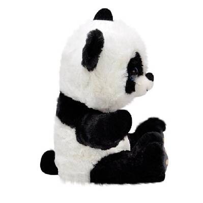 Selay Oyuncak Oturan Patikleri Gözüken Peluş Panda Ayı 28 Cm - 2