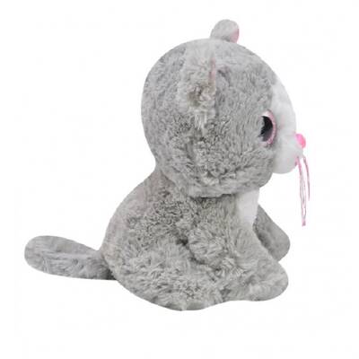 Selay Oyuncak Tombik Minik Peluş Kedi 17 Cm - 3