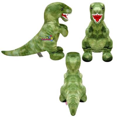 Selay Peluş Oyuncak Dinozor Ayakta T-Rex 50 Cm - 1