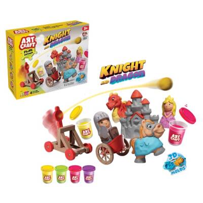 Şövalye ve Ejderha Oyun Hamuru Seti 280 gr - 2